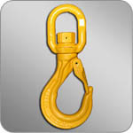 Swivel Sling Hook with Forged Latch - CEL Type