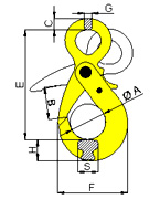 Eye Self Locking Hook