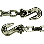โซ่แรงงาน G43 (Chain with Clevis/Eye Grab Hook on Both End)