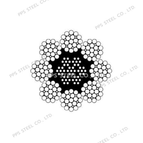 ลวดสลิง IWRC 8x25