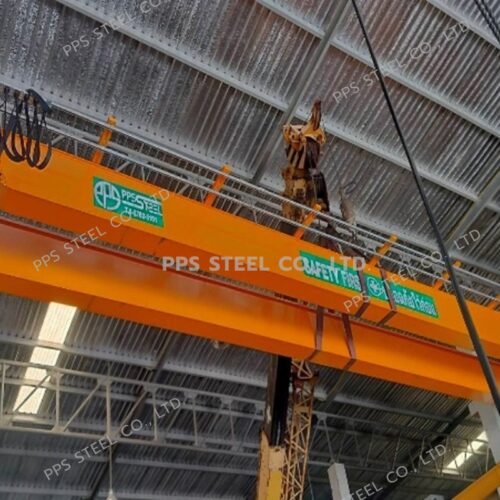 บริการออกแบบ งานติดตั้งเครน คานคู่