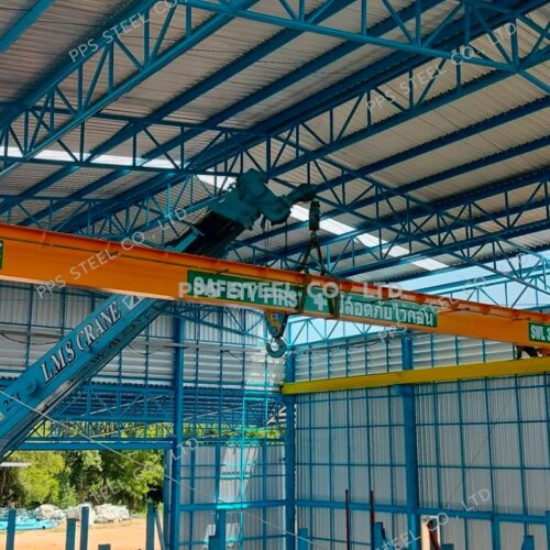 บริการออกแบบ งานติดตั้งเครน คานเดี่ยว