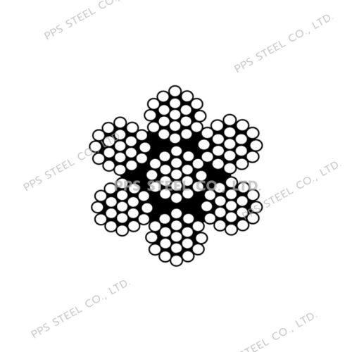 ลวดสลิง IWRC 6x19