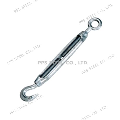 เกลียวเร่ง (JIS) Turnbuckle with Hook and Eye
